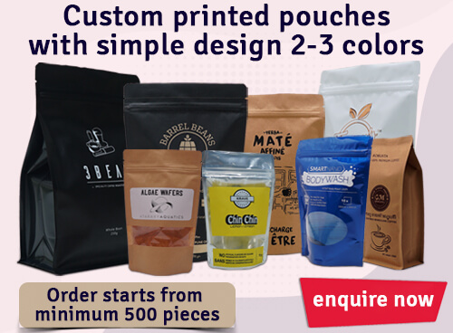 Digital Printed Products Pouchs
