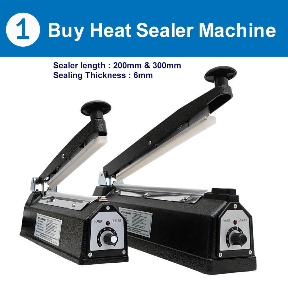 Vacuum sealer packing machine - heat sealing packaging supplies equipment