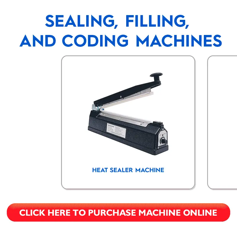 Sealing, Filling and Coding Machines